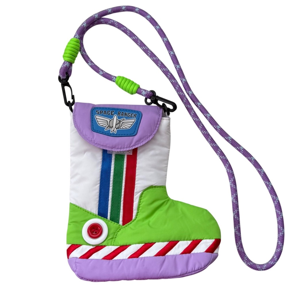 Miniso Disney Pixar Toy Story Buzz Lightyear Space Ranger Boot Crossbody Bag